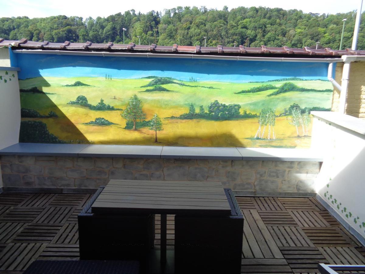 Au Pied De L'Abbaye De Leffe Hotel ดีน็อง ภายนอก รูปภาพ